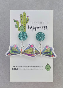 Very Hungry Caterpillar Butterfly Dangles
